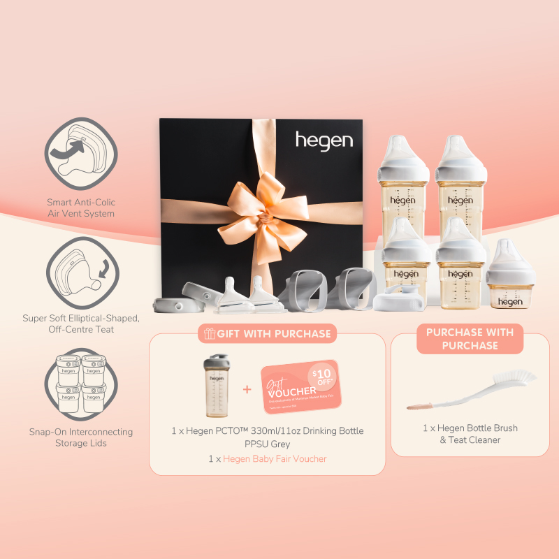 Hegen PCTO™ Complete Starter Kit PPSU (SG Exclusive Plus) + FREE Gift worth $31 + PWP Option